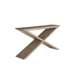 Boulder Cross Console Table