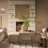 Boulder Coffee Table With Ottoman - Image 2