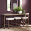 Brindle Console Table with Stools - Image 2