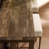 Brindle Console Table with Stools - Image 5