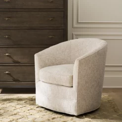 Alternative view of Burke Swivel Accent Chair