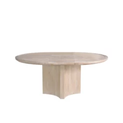 Alternative view of Desert Round Extendable Dining Table