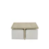 Dockside Coffee Table with Ottomans - Image 5