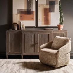 Alternative view of Elio Swivel Accent Chair