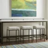 Essence Console Table with Stools - Image 2