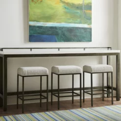Alternative view of Essence Console Table with Stools