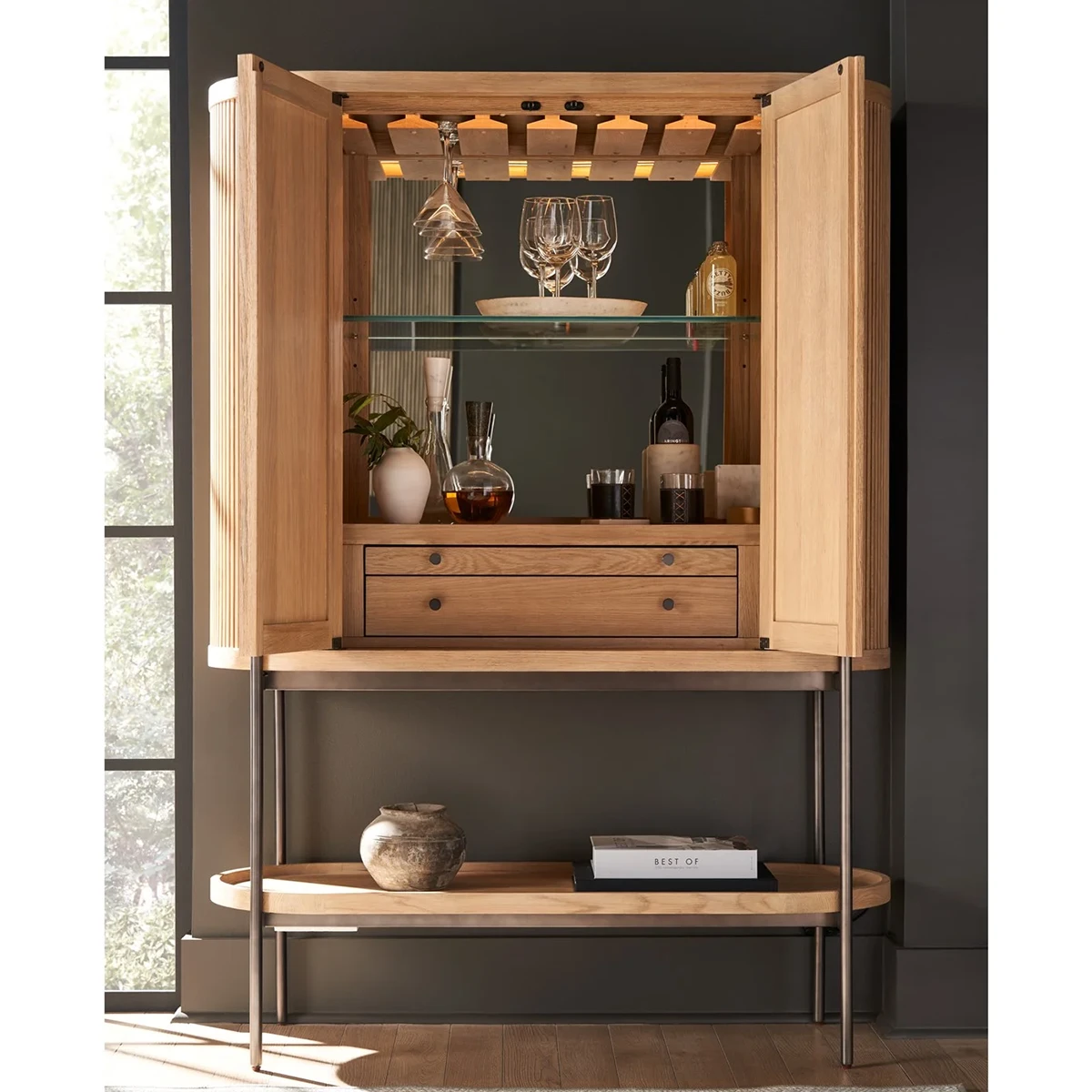 Linnea Bar Cabinet - Image 2