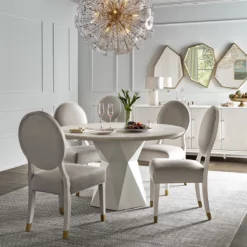 Alternative view of Love Joy Bliss Oval Dining Chair