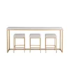 Love Joy Bliss Console Table with Stools