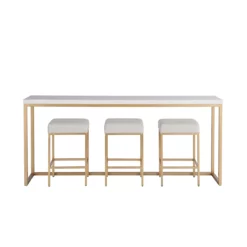 Love Joy Bliss Console Table with Stools