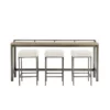 Mitchell Console Table with Stools