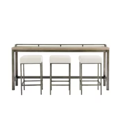 Mitchell Console Table with Stools
