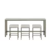Oasis Console Table with Stools
