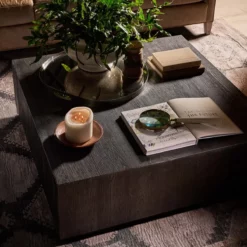 Alternative view of Obsidian Square Coffee Table