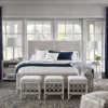 Rattan Ottoman - Image 2