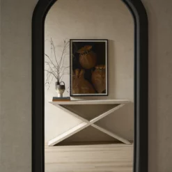Alternative view of River Rock Cross Console Table