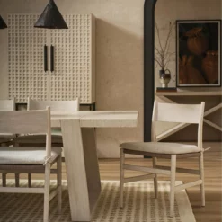 Alternative view of River Rock Wood Back Dining Chair