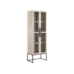 River Rock Display Cabinet