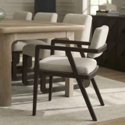 Alternative view of Sable Arm Dining Chair