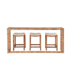 Sandbar Console Table with Stools