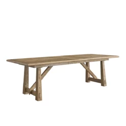 Alternative view of Sienna Rectangular Extendable Dining Table