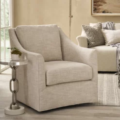 Alternative view of Walter Swivel Accent Chair
