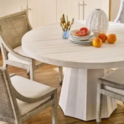 Alternative view of Mackinaw Round Dining Table