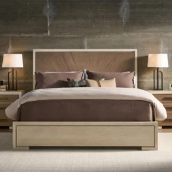 Alternative view of Mist Panel Bed