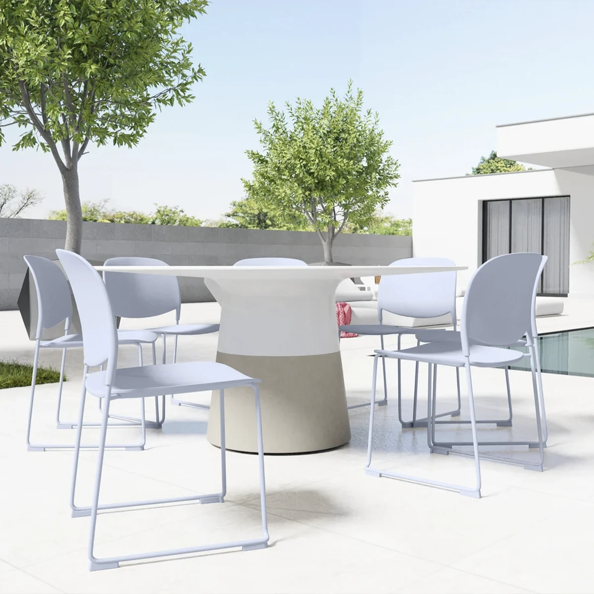 Pringle Stackable Dining Chair - Image 2
