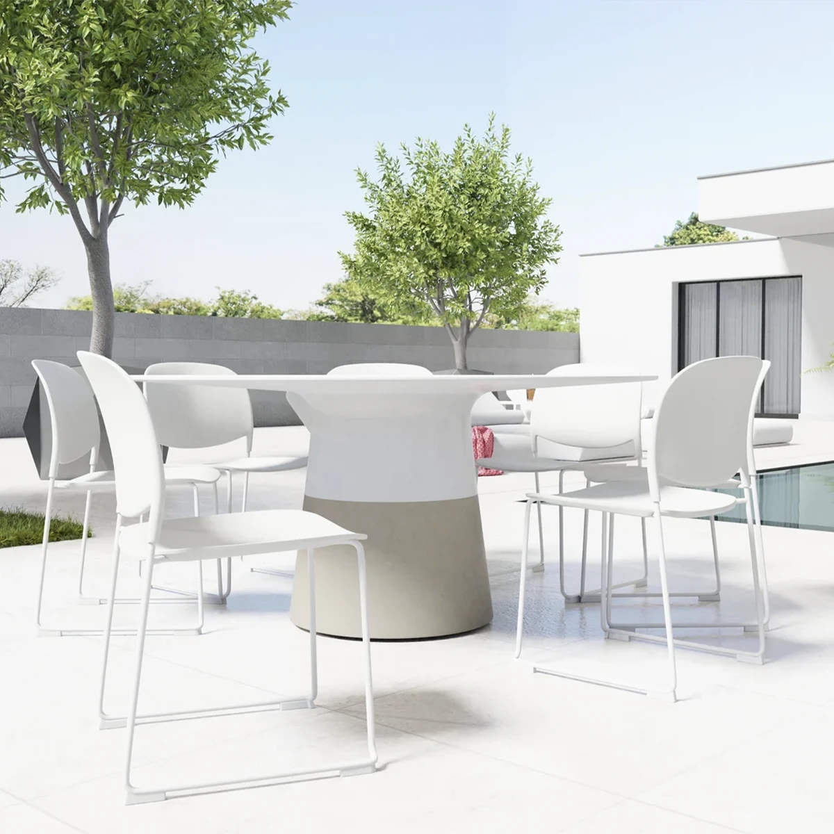 Pringle Stackable Dining Chair - Image 6