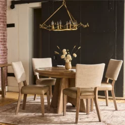 Alternative view of Sienna Round Dining Table