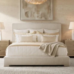 Alternative view of Asana Panel Bed