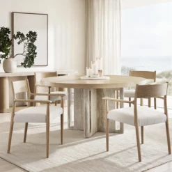 Alternative view of Asana Round Dining Table