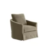 Astoria Skirted Swivel Accent Chair