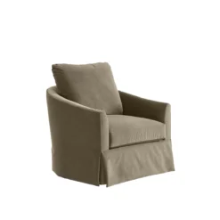 Astoria Skirted Swivel Accent Chair