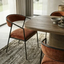 Alternative view of Dario Dining Armchair