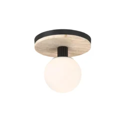 Alternative view of Carnagie 8" Flush Mount