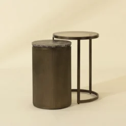 Alternative view of Chandra Nesting End Tables (Set Of 2)