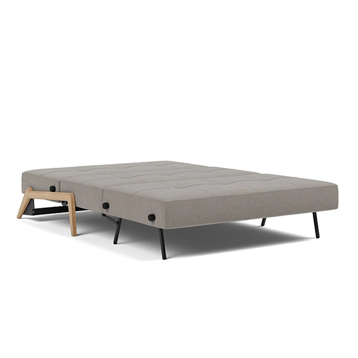 Cubed Sofa Bed with Light Wood Legs - Image 7