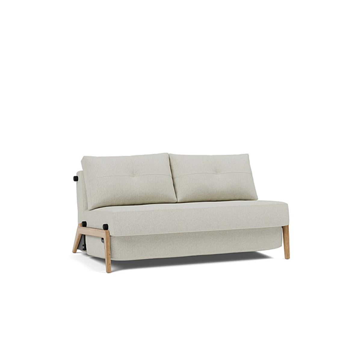 Cubed Sofa Bed with Light Wood Legs - Image 10