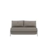 Cubed Sofa Bed with Chrome Legs