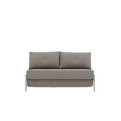 Cubed Sofa Bed with Chrome Legs