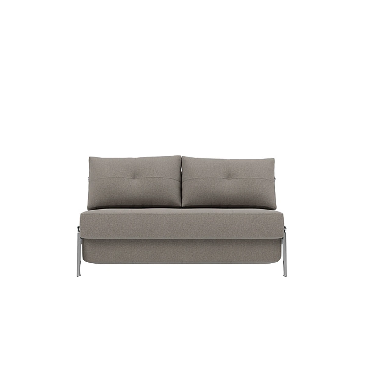 Cubed Sofa Bed with Chrome Legs