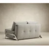 Cubed Sofa Bed with Chrome Legs - Image 4
