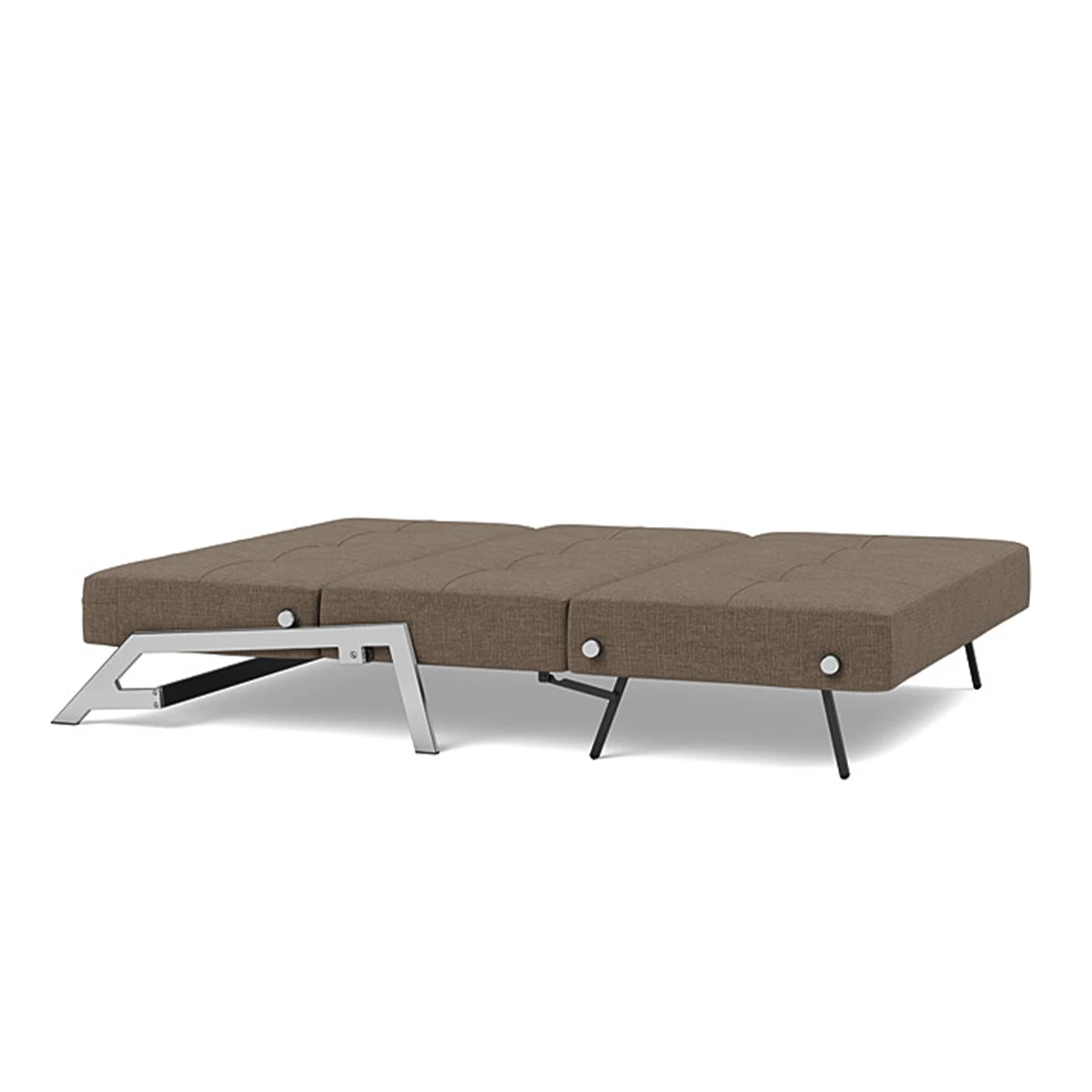 Cubed Sofa Bed with Chrome Legs - Image 8