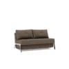 Cubed Sofa Bed with Chrome Legs - Image 9