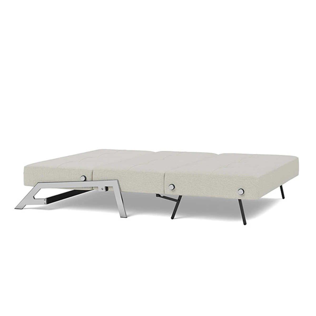 Cubed Sofa Bed with Chrome Legs - Image 10