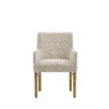 Dilworth Upholstered Dining Arm Chair - Image 3