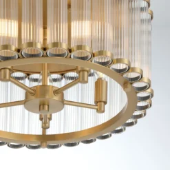 Alternative view of Glasbury Small Flush Mount