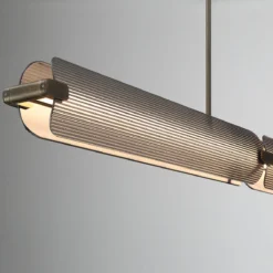 Alternative view of Neoness 67" Linear Chandelier